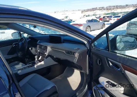 2016 Lexus Rx 450H from USA, damaged, VIN 2T2BGMCAXGC003886